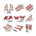 thumbnail image 2 of TISHITA Kit de Mise à Niveau en Métal pour Voiture RC Aluminium Ensemble de Modification en Métal pour 1:14 Rouge, 2 of 8