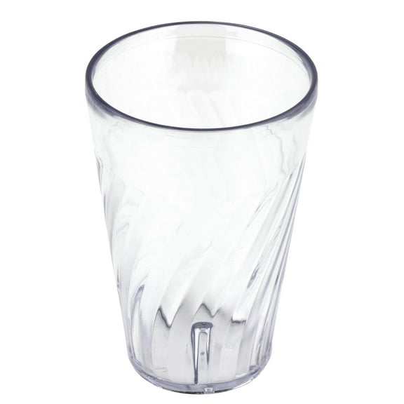 G.E.T. 16 Ounce Clear Heavy-Duty Shatterproof Plastic Tumblers (Set of 4)
