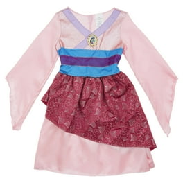 Beauty and the Beast Girls' Belle Deluxe Celebration Dress Costume