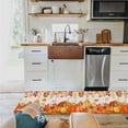 thumbnail image 5 of Fall Pumpkins Kitchen Mat Set 2 Pcs, Thanksgiving Orange Yellow Non Slip Kitchen Rugs and Mats, Red Maple Leaves Washable Kitchen Runner Rug Sets for Hallway Laundry Decor, 17"x30"+17"x47", 5 of 6
