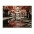thumbnail image 3 of Designart "Red Torii Gate Iconic Symbol in Japanese Art II" Japan Art Print on Natural Pine Wood, 3 of 5