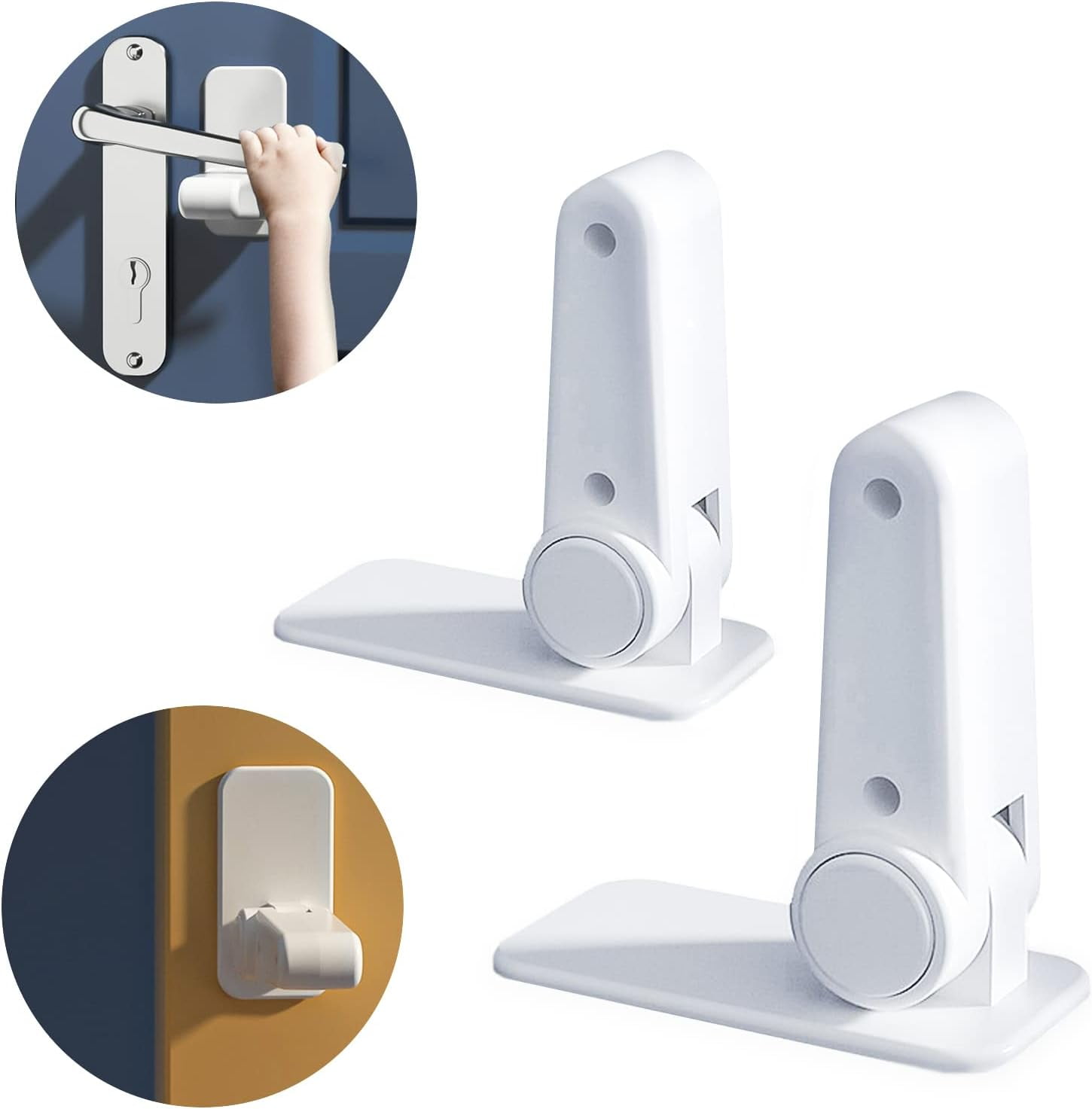 Cerraduras Magnéticas De Seguridad Para Niños - 8 Cerraduras + 2 Llaves + 6 Protectores De Esquina, Para Armarios Y Cajones