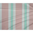 thumbnail image 3 of oneOone Tissu Polyester Lycra Rayures Multicolores Tissu Imprimé 1 Yard 56 Pouces de Large, 3 of 3