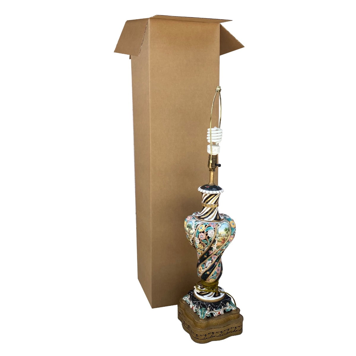 UBMOVE Pack of 5 Tall Lamp Moving Boxes Size 12" x 12" x 48"
