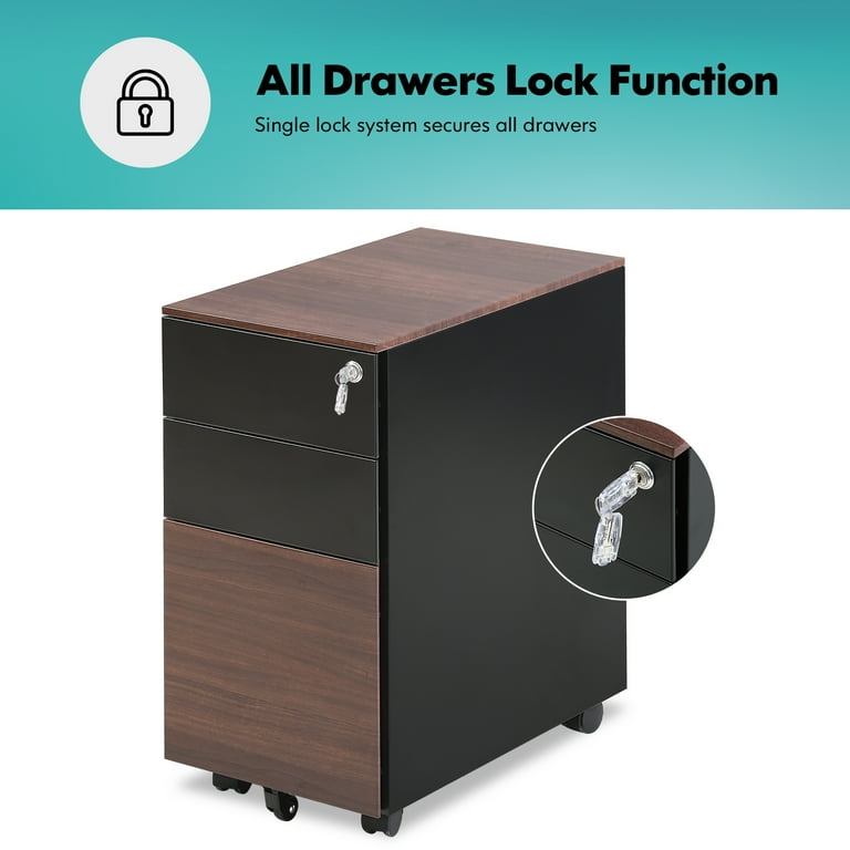 Metal Filing With Individual Locking Drawers Matttroy