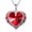 01-January, variant on Necklaces for Women, Love Heart Pendant with Austrian Crystals, Jewelry Gifts for Wife, Sterling Silver Heart Necklaces, Birthday or Chrismas Holiday Gifts for Her, Mom