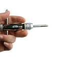 thumbnail image 5 of 2pcs Adjustable T-Handle Tap Wrench Set with Solid Jaw Ratchet Holder for Metric and Thread Plug Taps, 5 of 6