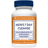 Men's 7 Day Cleanse - Detox Formula with Probiotics & Electrolytes (52 Vegetable Capsules)