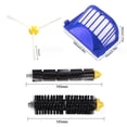 thumbnail image 4 of Accesorios para iRobot Roomba Serie 600 Kit de mantenimiento con cepillos y filtros para 600 605 610 615 616 620 621 625 630 631 632 650 651 660 670 671 680 691 696 - Kit de 15 piezas, 4 of 6