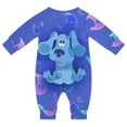 thumbnail image 2 of Blue'S Clues Baby Long Sleeve Rompers Footless Jumpsuits One-Piece Outfits for Boys Girls, 2 of 8
