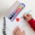 thumbnail image 5 of Art Pigment 8 Color Square Semi Dry Solid Pigment Art Painting Set Clean Walls, 5 of 5