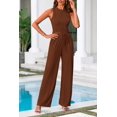 thumbnail image 4 of Conjunto Coordinado PRETTYGARDEN Top Corto y Pantalón Palazzo Talle L, 4 of 8