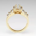 thumbnail image 4 of Charm 925 Silver,Gold Plated Ring Cubic Zircon Anniversary Gifts Sz 6-10, 4 of 7