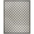 thumbnail image 4 of SAFAVIEH Beach House Richard Geometric Indoor/Outdoor Area Rug, Light Grey/Charcoal, 5'3" x 7'6", 4 of 10