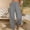 Gray, variant on jjayotai Women's Wide Leg Trousers Women's Solid Cotton And Linen Drawstring Loose Casual Wide Leg Pants