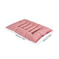 thumbnail image 3 of Short Pile Pet Mat with Ties Cushioned Gripped Bottom Non Slip Crates Furniture for Cats Small Dogs Indoor Soft Washable All Seasons Bed, 3 of 6
