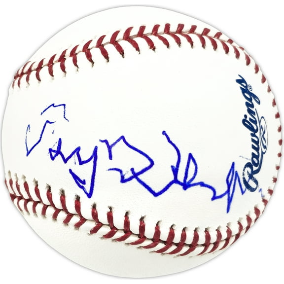 Jay Schlueter Autographed Official MLB Baseball Houston Astros Beckett BAS QR #BN13229