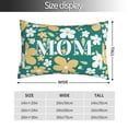 thumbnail image 2 of Pofeuu Happy Mother's Day1 Print Polyester Microfiber Plush Pillowcases, Super Soft and Cozy Pillow Case Covers with Envelop Closure（Pillow core not included）-14"x20", 2 of 6