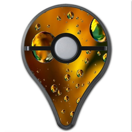 Skins Decals For Pokemon Go Plus (2-Pack) Cover / Gold Water Drops