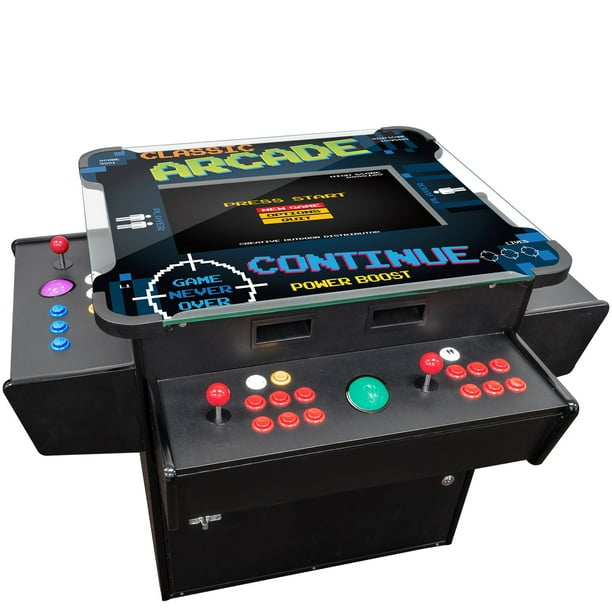 Creative Arcades 3 Sided Cocktail Arcade Machine w/ Trackball, 1162