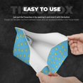 thumbnail image 2 of Kdxio Duck Swimming Print Tissue Box Cover,Modern PU Leather Rectangular Tissue Box Holder for Bathroom Living Room Bedroom Office Desk Car Home, 2 of 6