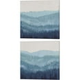 thumbnail image 1 of Great Art Now Smoky Ridge by Timothy O'Toole 2 Piece Canvas Art Set Each 14W x 14H, 1 of 3