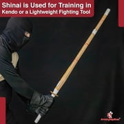 Armory Replicas 44-Inch Bamboo Kendo Shinai with Guard, Martial Arts Training Sword
