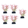 thumbnail image 5 of 5pcs Leaves Underwater Plants Decoration For Fish Tank Aquarium , & Safe For All Fish & Pets Red, 5 of 9