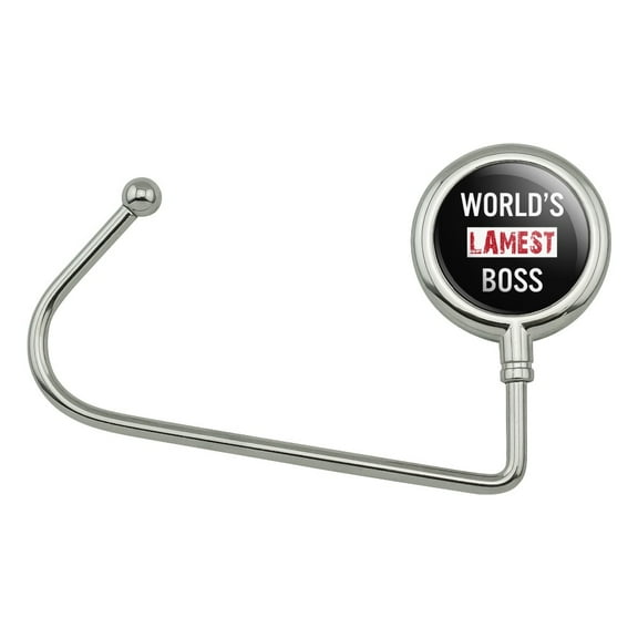 World's Lamest Boss Purse Bag Hanger Holder Hook