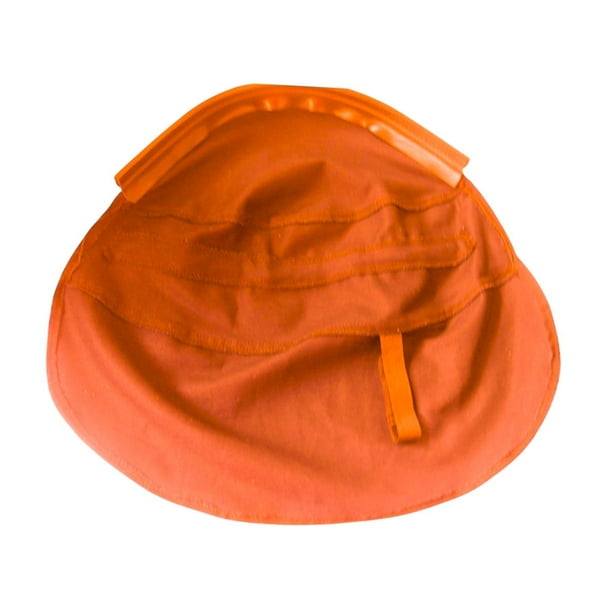 Funda para casco de soldadura Durabilidad Ligera Cómoda Conveniente Práctica Naranja
