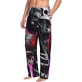 thumbnail image 6 of Honiee Artistic Skull for men - a sleek fusion of Straight Pajama Pants, versatile Lounge Pants, and cozy Sleepwear, all rolled into one-Medium, 6 of 6