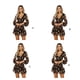 thumbnail image 1 of Qarigey Gasa Vestido floral hermoso y transpirable Textura suave e hipoalergénico Vestido Linterna Vestidos S S, 1 of 5