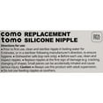 thumbnail image 6 of Comotomo Silicone Replacement Nipple, Slow Flow, 0-3 Months, 2 Count, 6 of 9