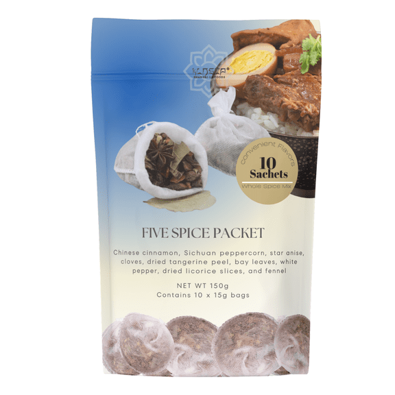 KLDSCP Pho Spice Sachets Chinese Five Spice Braised Meat, 10 Single Packets (150g)