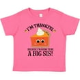 thumbnail image 3 of Inktastic Thanksgiving Big Sis Announcement Girls Toddler T-Shirt, 3 of 5