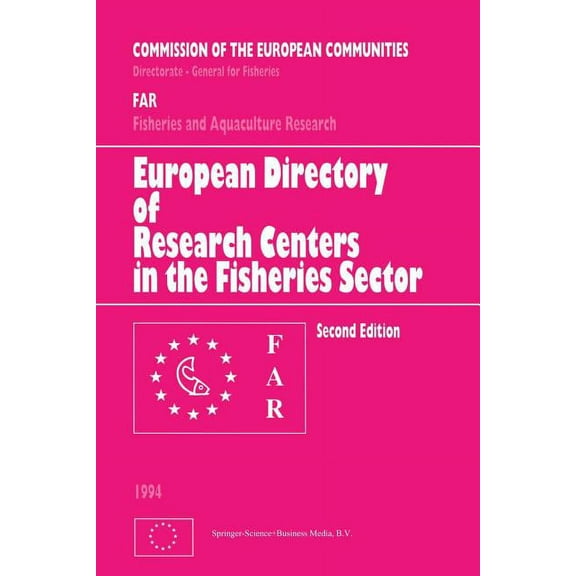 European Directory of Research Centers in the Fisheries Sector, (Paperback)