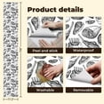 thumbnail image 4 of Peel and Stick Wallpaper Canvas Contact Paper meat seamless drawing Hand drawn beef steak pork ham Self Adhesive and Removable 17in x 118in, 4 of 8