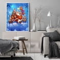 thumbnail image 3 of Cuadros Decorativos DIY taladro redondo completo diamante pintura 5D Santa Claus oveja Kit cartel artesanal Tmvgtek embutido en tela, 3 of 9