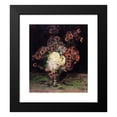 thumbnail image 2 of Jacques-Émile Blanche 12x13 Black Modern Framed Museum Art Print Titled - Flowers in a Vase (1898), 2 of 5