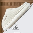 Pmoiste House Slippers for Woman Man Winter Warm Plush Memory Foam Cute