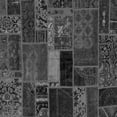 thumbnail image 1 of Ahgly Company Indoor Square Oriental Gray Modern Area Rugs, 4' Square, 1 of 4