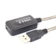 thumbnail image 3 of Cable De Extensión USB, Amplificador De Señal De Cable Extensor Negro De 15M, Alta Velocidad De 480 Mbps Para Oficina En Casa, 3 of 7