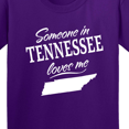 thumbnail image 4 of Inktastic Someone in Tennessee Loves Me Youth T-Shirt, 4 of 5
