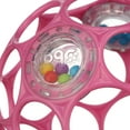 thumbnail image 5 of Bright Starts Oball Rattle Easy-Grasp Toy - Pink, 5 of 8