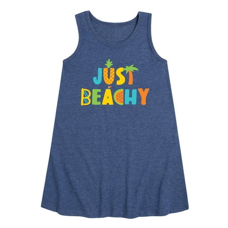 

Instant Message - Just Beachy - Toddler & Youth Girls A-line Dress