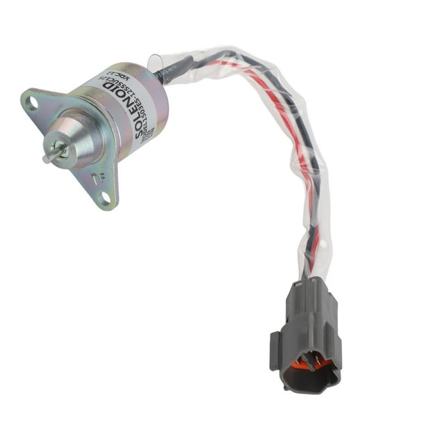 425-35925, Dependable Fuel Shut Off Solenoid Valve Iron Shell Efficient Welding Treatment Heavy Duty 11923377931 Replacement For PC40 PC45 For Tractor