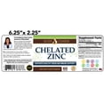 thumbnail image 7 of Suzy Cohen Chelated Zinc Supplements - 60 Capsules Gentle on the Stomach - Zinc is for Healthy Cell Growth and DNA Formation - Supports Healthy Immune Function and Skin Health, 7 of 7