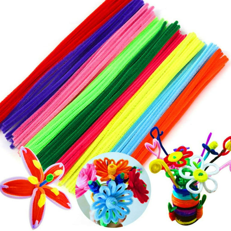 Pipe Cleaners, thickness 6 mm, L: 30 cm, grey, 50pcs - Packlinq