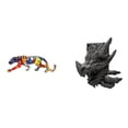 thumbnail image 1 of Escultura decorativa de animal caminando, figura de resina, sujetalibros, regalo, arte moderno, ideal para el escritorio del salón., 1 of 8