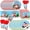 Christmas01, variant on 201PCS Graduation Party Tableware Set for 25 Guests, Class of 2026 Disposable Graduation Decorations with Plates, Cups, Napkins, Tablecloth & Cutlery, Black Gold Grad Party Supplies